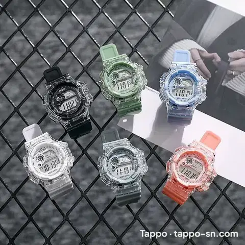 Montre enfant transparent neuve - Mixte