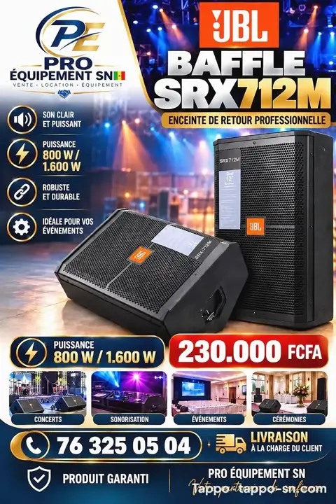 Baffle JBL SRX712M