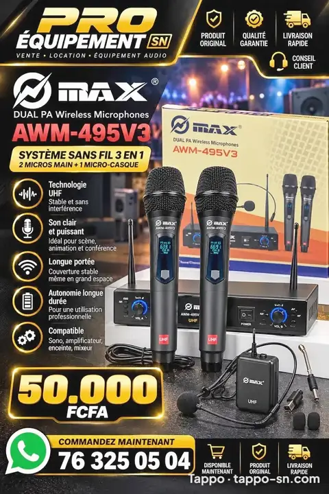 Microphone a vendre