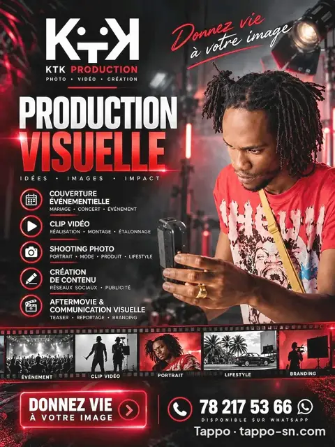 Production visuelle et shooting photo