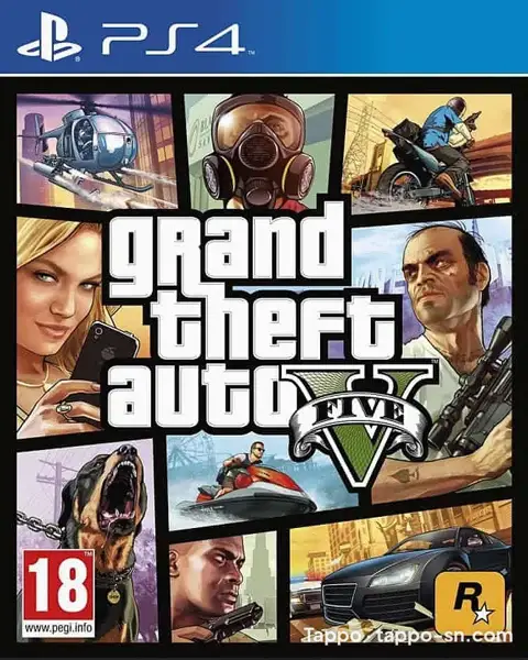 Jeu PlayStation 4 Grand Theft Auto V (GTA V)