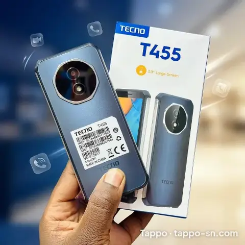 Tecno T455 avec sa boîte