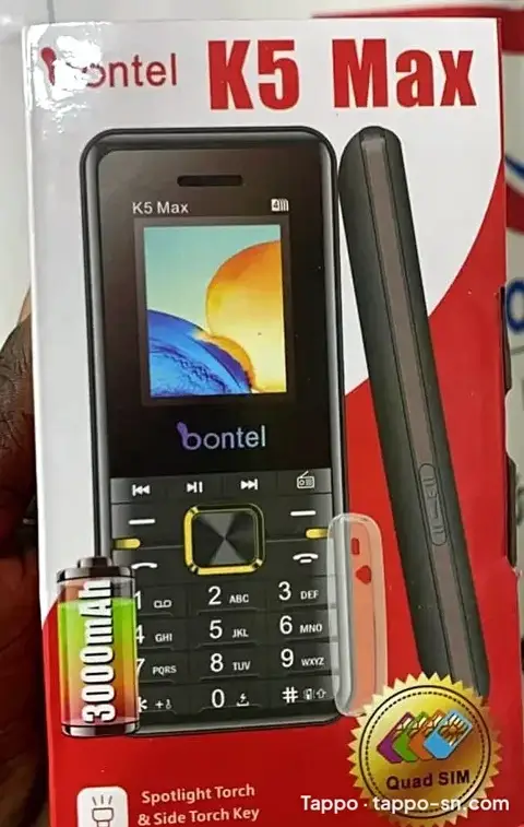 Téléphone Bontel K5 Max neuf 3 sims