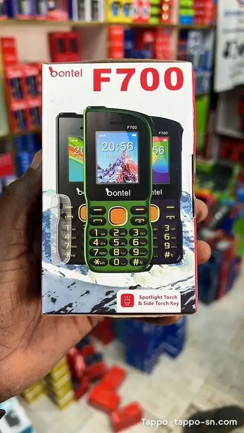 Téléphone simple Bontel F700 vert neuf Dakar