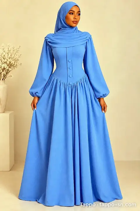 Robe longue classe et chic
