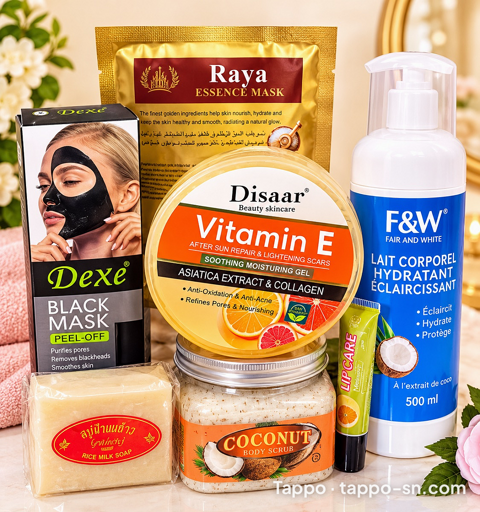 Lot de soins cosmétiques
