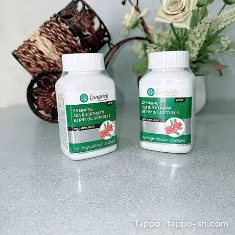 Longrich Shenxing Sea Buckthorn Berry Oil Softgels 120 capsules