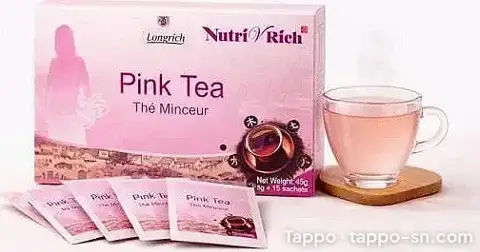 The minceur Longrich Nutri Rich Pink Tea