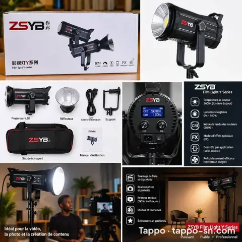 ZSYB Film Light Y Series : Projecteur LED professionnel