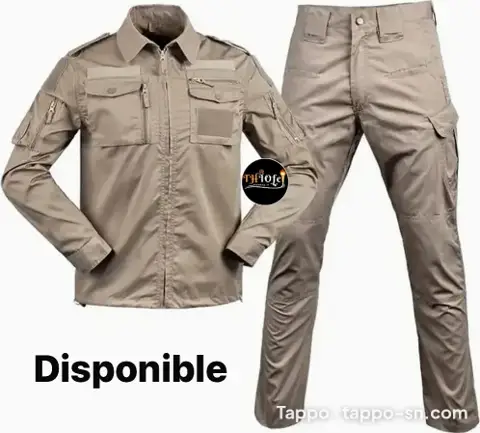 Ensemble tenue et pantalon tactique Tenu pour garde-corps