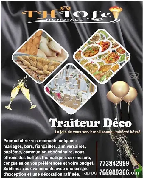 Traiteur Deco Thiofe Mondiale Dakar