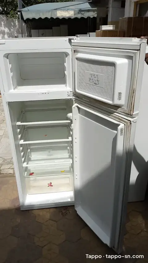 Réfrigérateur blanc double porte