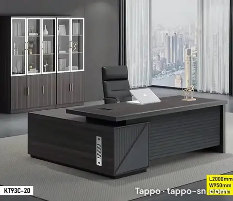 Bureau Complet - Ensemble table armoire et fauteuil