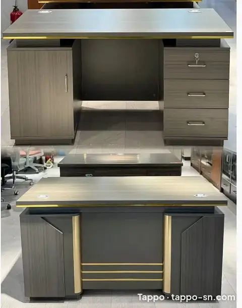 Bureau direction HAUT DE GAMME avec rangement