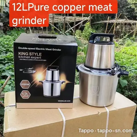 Hachoir à viande électrique inox