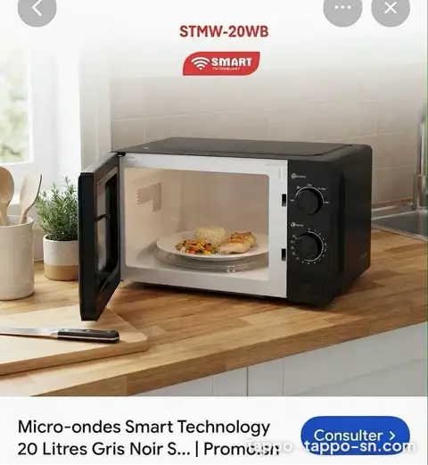Micro-ondes Smart Technology 20 Litres STMW-20WB