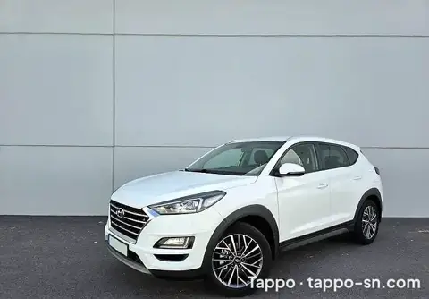 Voiture Hyundai Tucson blanche