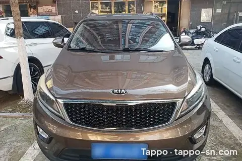 Voiture Kia marron