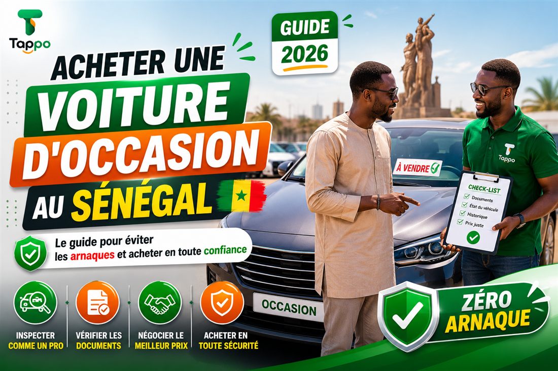 Acheter une voiture d'occasion au Sénégal
