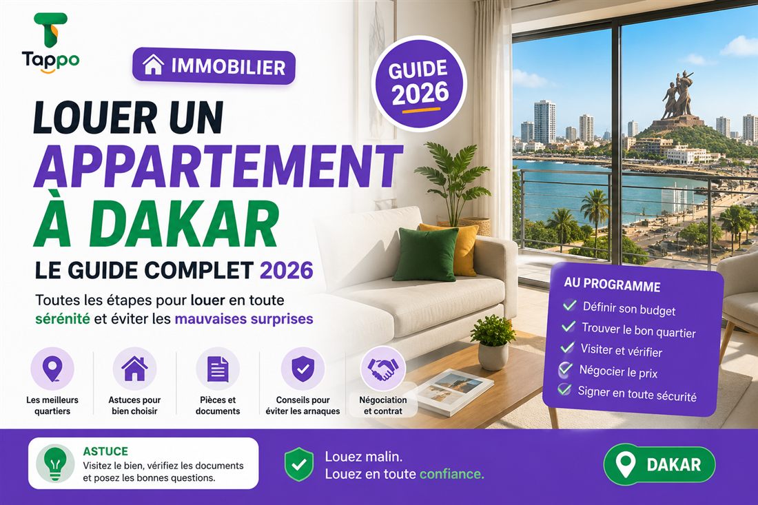 Louer un appartement à Dakar