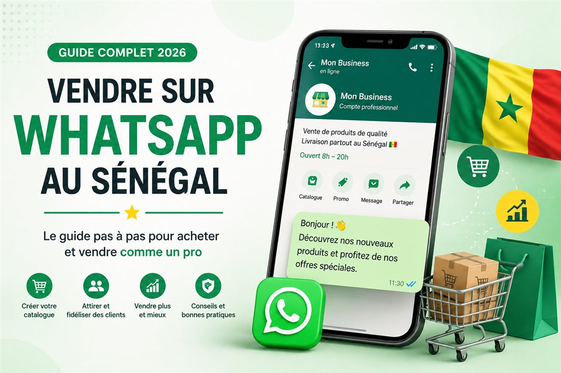 Vendre sur WhatsApp au Sénégal